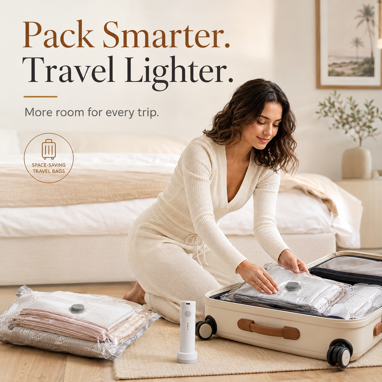 PackVac Travel Vacuum Kit