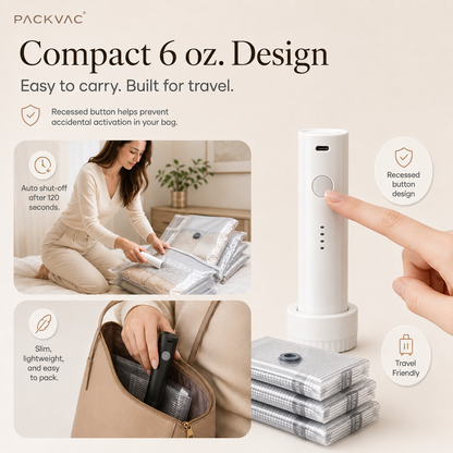 PackVac Travel Vacuum Kit